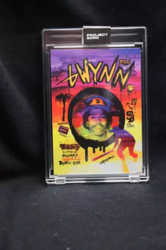 Tony Gwynn 135 2020 Topps Project 2020 by Gregory Siff PR: 4,863