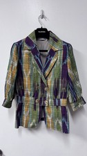 Vintage Oscar De La Renta Multicolor Jacket Women's