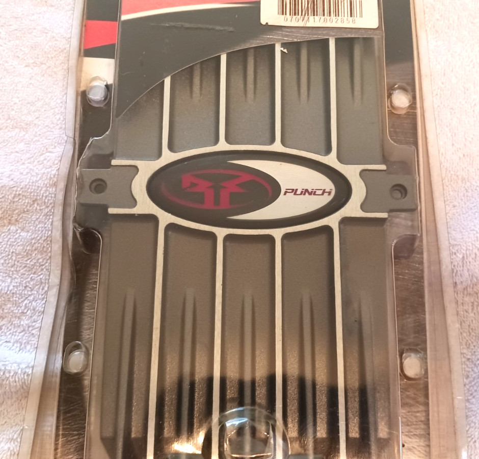 RARE NEW OLD SCHOOL ROCKFORD FOSGATE PUNCH GREY PUNCH LINK THAT LIGHTS UP