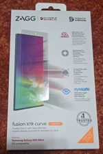 ZAGG InvisibleShield Fusion XTR D30 Screen Protector Samsung Galaxy S22 ULTRA