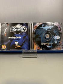 Phantasy Star Online Sega Dreamcast Complete CIB W Sonic Adventure 2 Demo Disc