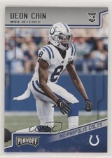 2018 Panini Playoff Rookies Deon Cain #297 3bz