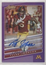2020 Chronicles Draft Picks Purple Signatures 15/25 Tyler Johnson #10 Auto f0n