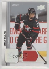 2023 Upper Deck Team Canada Juniors Women's WC Jersey Emily Clark #57
