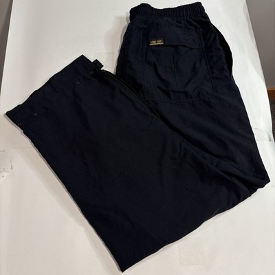 Zero Restriction Gore-Tex Pants Mens XL Black Water Resistant Golf Elastic Waist