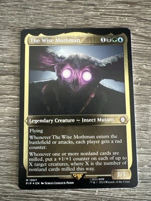 The Wise Mothman (Display Commander) - Thick Stock Universes Beyond: Fallout...