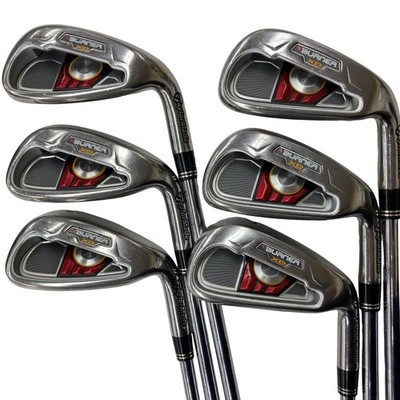 TaylorMade BURNER XD USA Iron Set 5-P 6pcs RE-AX FAST STEEL 90/Regular #AP11479
