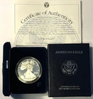 1996P American Silver Eagle Proof Deep Cameo US Mint in OGP w/COA Free Shipping!