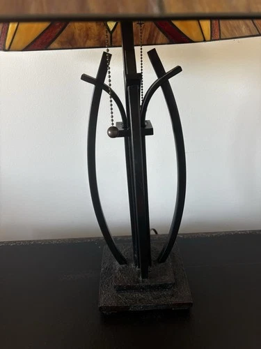 Quoizel TF1180TVA 2-Light Asheville Table Lamp in Valiant Bronze - Picture 3 of 5