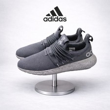 Adidas  Lite Racer Adapt 3.0 'Grey Speckled' Men's No Lace Pull-on Sneakers 10