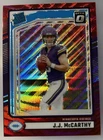 New Listing2024 Donruss JJ McCarthy Optic Red Wave Rated Rookie RC