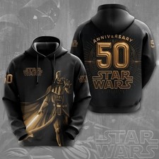Star Wars A New Hope 50th Anniversary Darth Vader 3D Hoodie