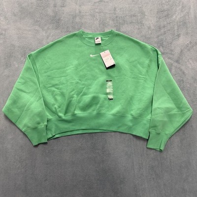 NWT Nike Sportswear Phoenix Fleece Sweatshirt Women Oversized Center Swoosh Crew