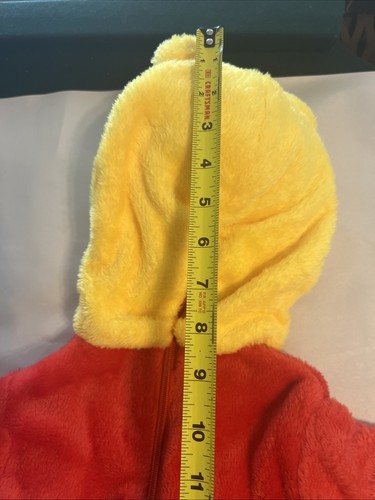 Winnie the Pooh Plush Jumpsuit Disney Halloween Child Costume 12-18m One Piece - Picture 12 of 16