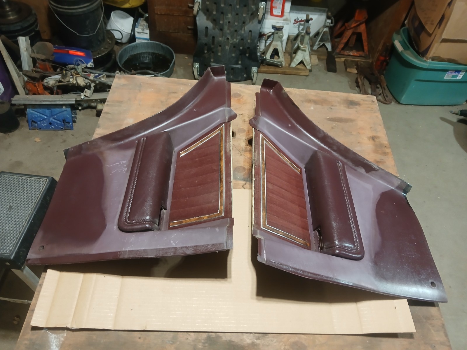 1978-1980 BUICK REGAL Gbody Rear upper and lower quarter panel sail panels