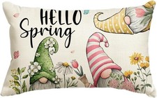 12 x 20 Inch Little Daisy Butterfly Cushion Case Decoration for Sofa Couch,