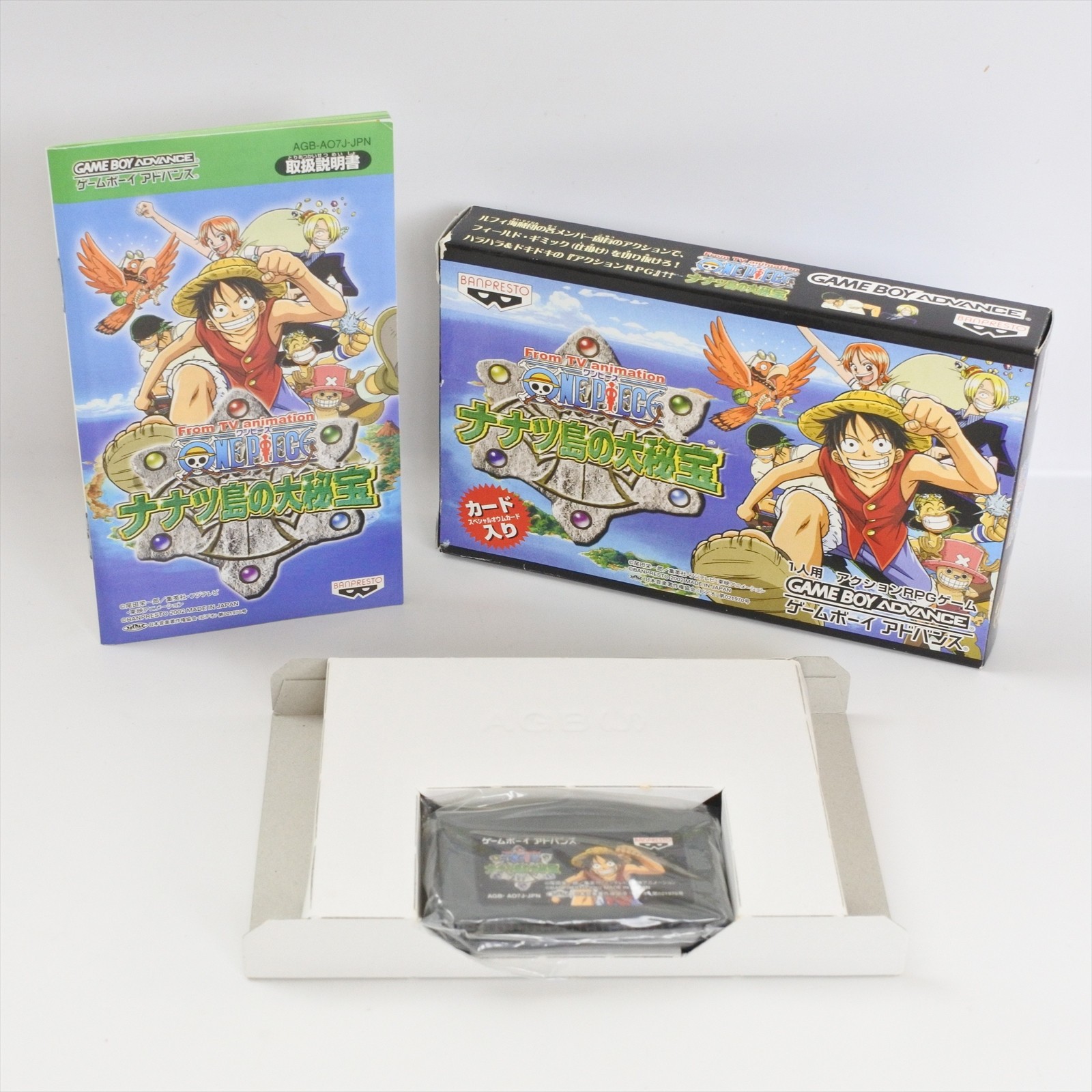 ONE PIECE Nanatsujima Gameboy Advance Nintendo 2134 gba