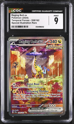 Raging Bolt ex graded CGC 9 for sale on eBay