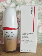 Shiseido Revitalessence Skin Glow Foundation SPF30 Bio-Boost 460 Topaz New