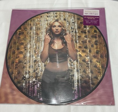 Britney Spears Oops I Did It Again 20th Anniversary Picture Disc Vinyl