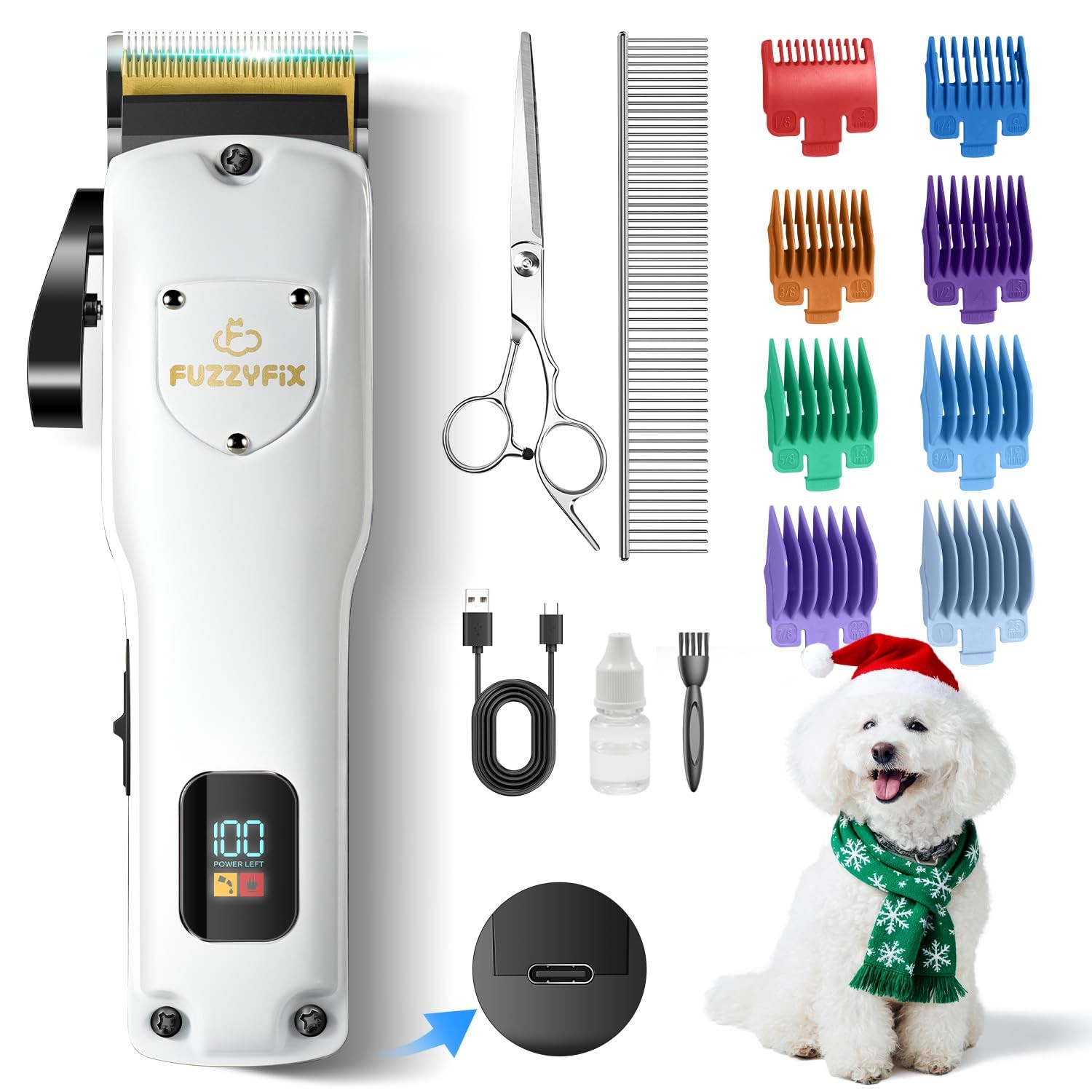 Dog Clippers for Grooming for Thick Heavy Coats, Professiona