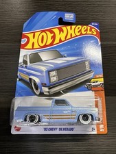 2025 Hot Wheels Light Blue '83 Chevy Silverado HW Hot Trucks 9/10