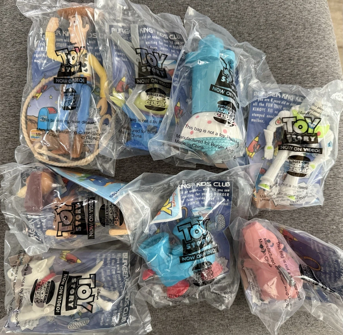 Disney Toy Story Burger King Fast Food Premiums for sale | eBay