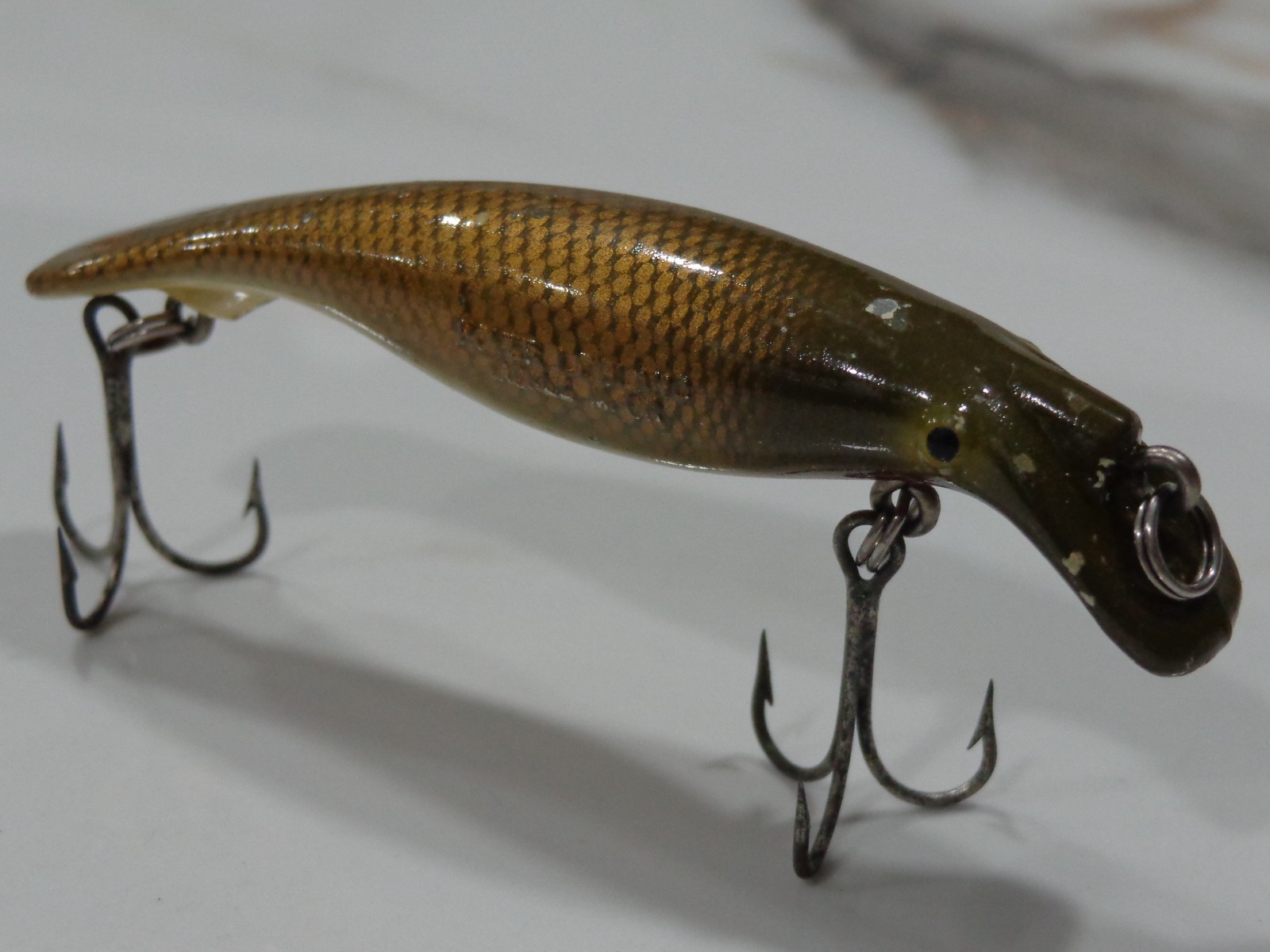 VINTAGE 1950'S HOMER LEBLANC TACKLE MFGR. SWIM WHIZZ FISHING LURE! MUST SEE!!