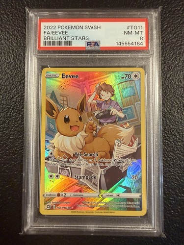 Eevee graded PSA 8 for sale on eBay