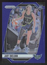 2024 Panini Prizm WNBA #4 Jacy Sheldon Blue Prizms #/199