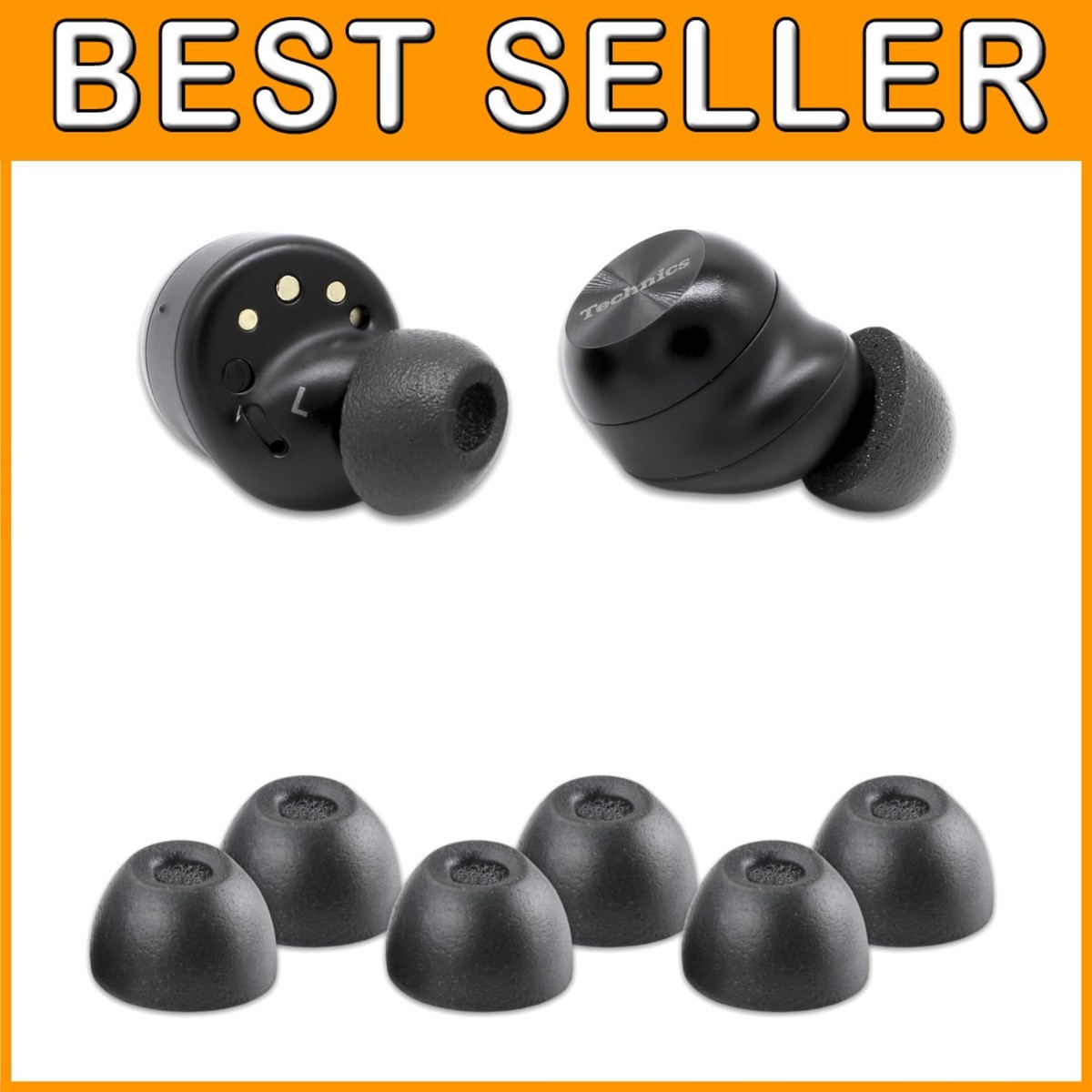 Memory Foam Earbud Tips for Technics EAH-AZ100 - Large | eBay