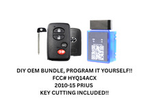 Oem 2010-2015 Toyota Prius Plug-in Smart Keyless Entry Remote Key Fob Hyq14acx