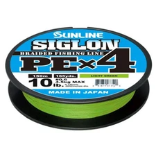 Sunline Siglon PE X4 150m Light Green #0.6 10lb
