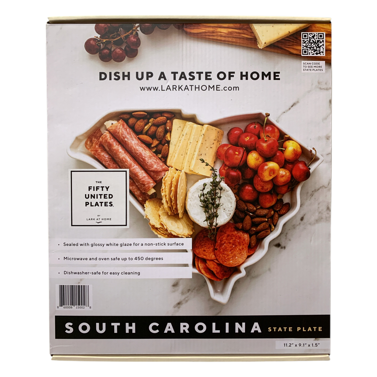 Жаворонок по-домашнему - блюдо для запекания и подачи на стол в форме пятидесяти тарелок, Южная Каролина