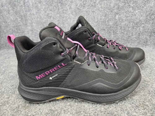 Merrell MQM 3 Mid Gore-Tex Damen Wanderschuhe US 8,5 schwarz/fuchsia NEU - Bild 7 von 9