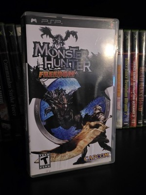 Monster Hunter Freedom (Sony PSP, 2006) COMPLETE! Tested & Working!