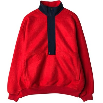 Vintage 90'S GAP Old Gap Half-Zip Fleece Pullover Men's Size M (approx.)