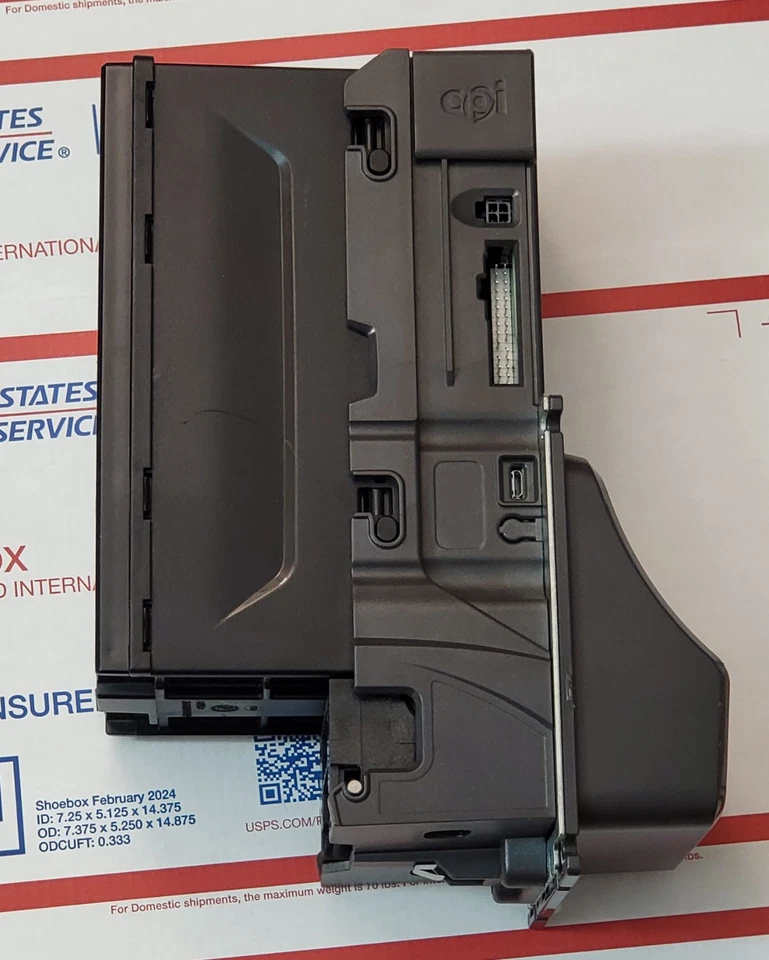 Aceptador de billetes MEI Talos T7T2-U5M 24V-MDB - Acepta $1, $5, $10 y $20 - Imagen 3 de 4