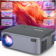 Mini Proyector Portatil 1080p 4k Compatible 5g Con Wifi Bluetooth Usb En Oferta