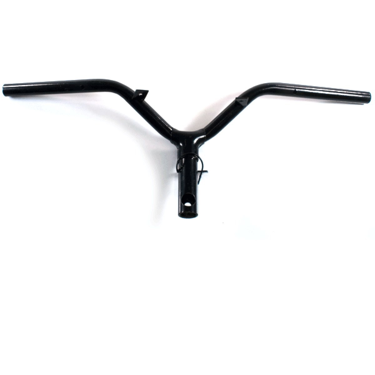 Front to Back Handlebar Bolt Fixing for BT49QT-12 Black Steel Painted Scooter