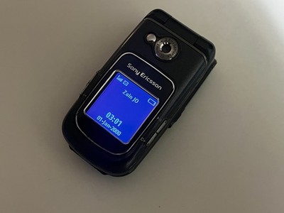 Original Sony Ericsson Z710 - Twilight Black (Unlocked) GSM retro mobile