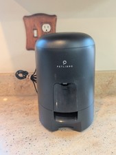 PETLIBRO Automatic Cat Feeder, AIR Cordless Timed Pet Feeder for Cat Dog Black