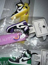 Nike Sneakers 3D Keychains New Key Tags - Lot Of 3 - Gift Ideas