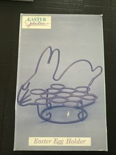 Vintage Easter Jubilee Wire Bunny Rabbit Egg ...