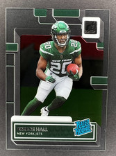 2022 Panini Clearly Donruss - Rated Rookie Breece Hall #64 (RC)