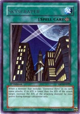 Skyscraper - DP1-EN021 - Rare - Unlimited Edition - Heavily Played - Duelist Pac