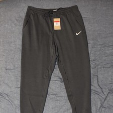 Nike Men s Gray Jogger Pants L Regular Drawst...