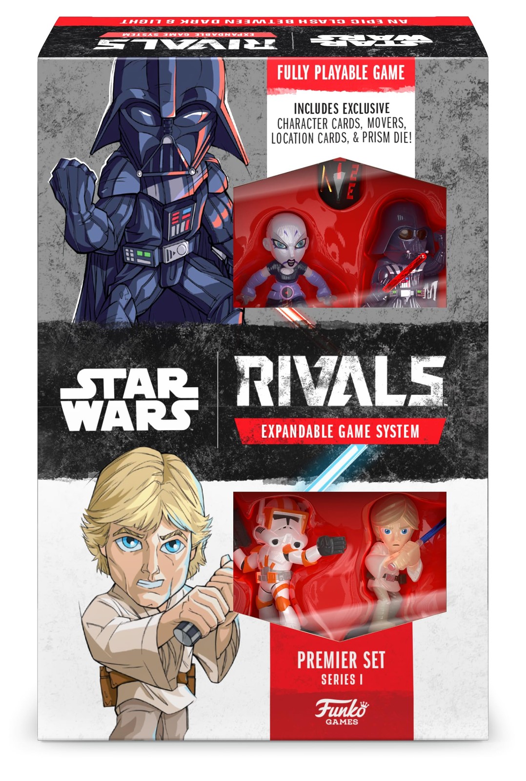 Набор FUNKO GAMES: Star Wars Rivals Series 1 - Premier включает в себя 4 эксклюзивных персонажа