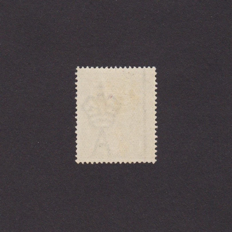 AUSTRÁLIA 1914 Sc# 31a CV $140 amarelo oliva Wmk Crown&NarrowA Perf 14 KGV 4 d MH - Imagem 2 de 2