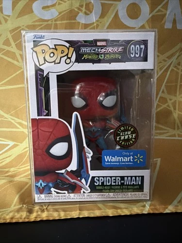 Funko Pop! Spider-Man #997 - GITD CHASE, Walmart Exclusive